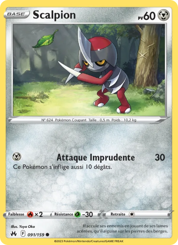 Carte Scalpion de l'extension Zénith Suprême, numéro 091/159