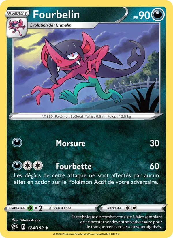 Carte Fourbelin de l'extension Clash des Rebelles, numéro 124/192