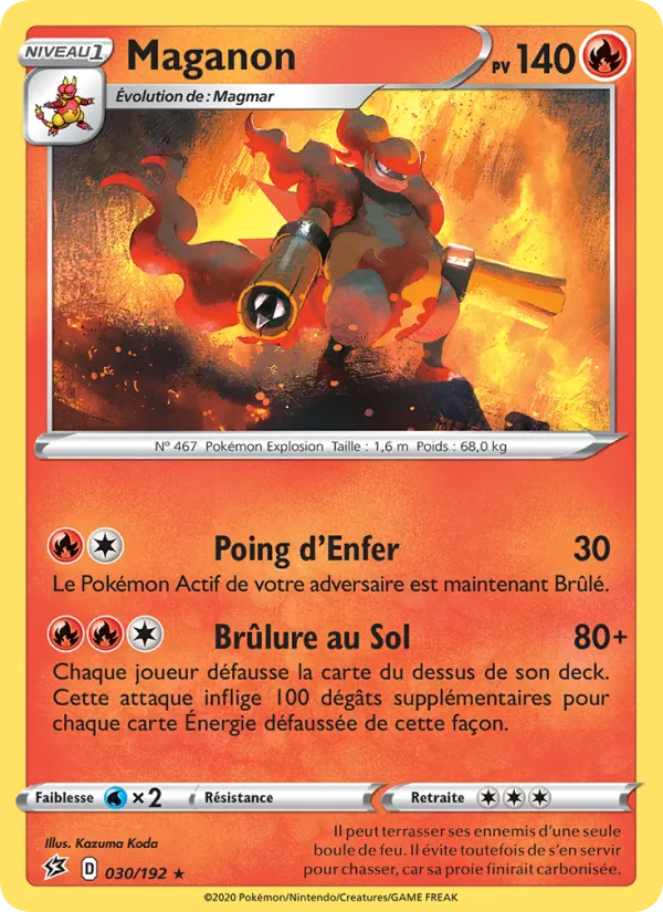 Carte Maganon de l'extension Clash des Rebelles, numéro 30/192