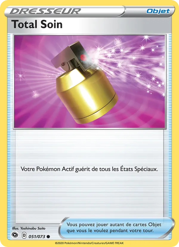 Carte Total Soin de l'extension La Voie du Maître, numéro 51/73