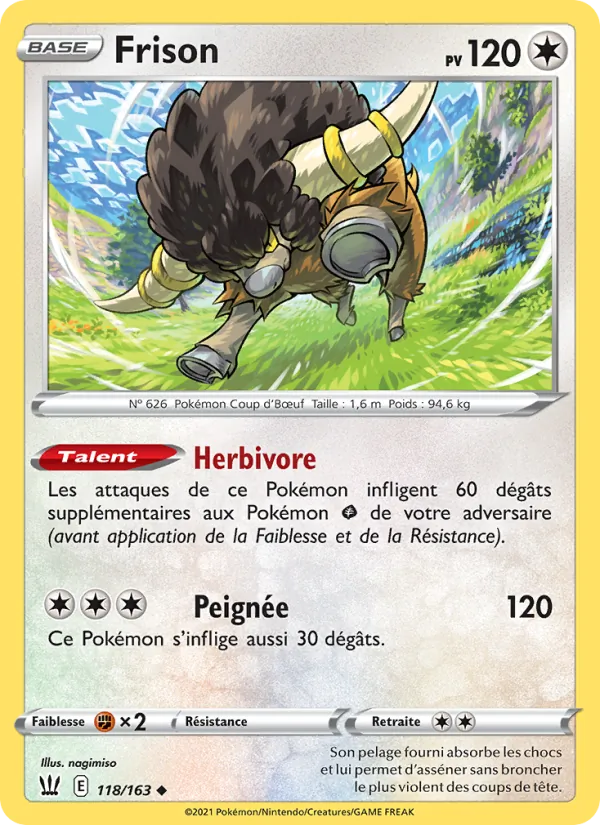 Carte Frison de l'extension Styles de combat, numéro 118/163