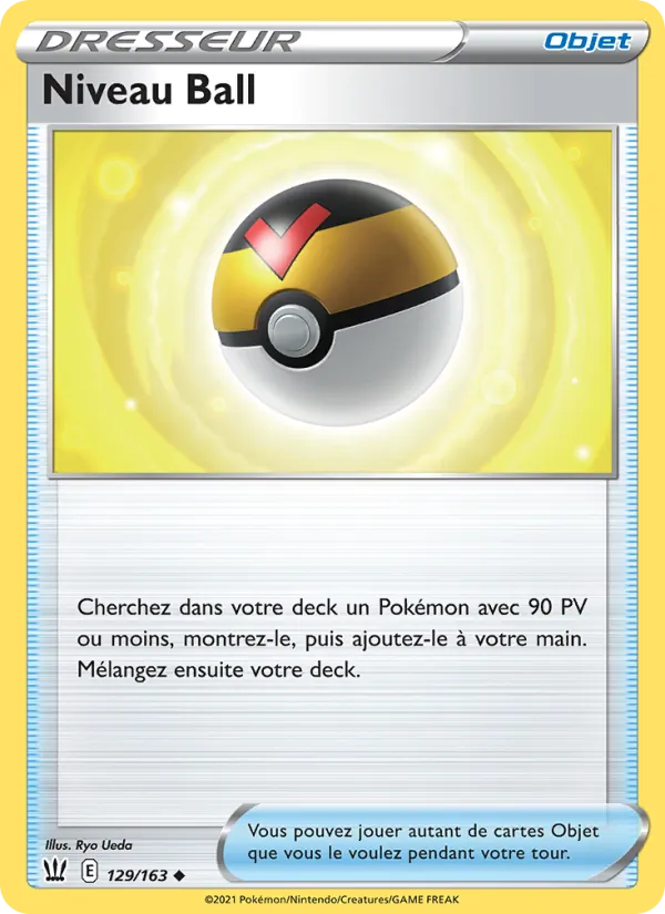 Carte Niveau Ball de l'extension Styles de combat, numéro 129/163