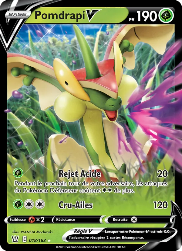 Carte Pomdrapi V de l'extension Styles de combat, numéro 18/163