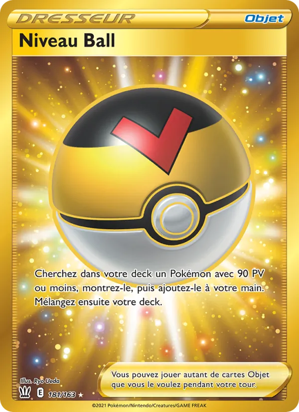 Carte Niveau Ball de l'extension Styles de combat, numéro 181/163