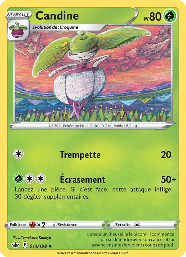 Carte Candine de l'extension Règne de Glace, numéro 14/198