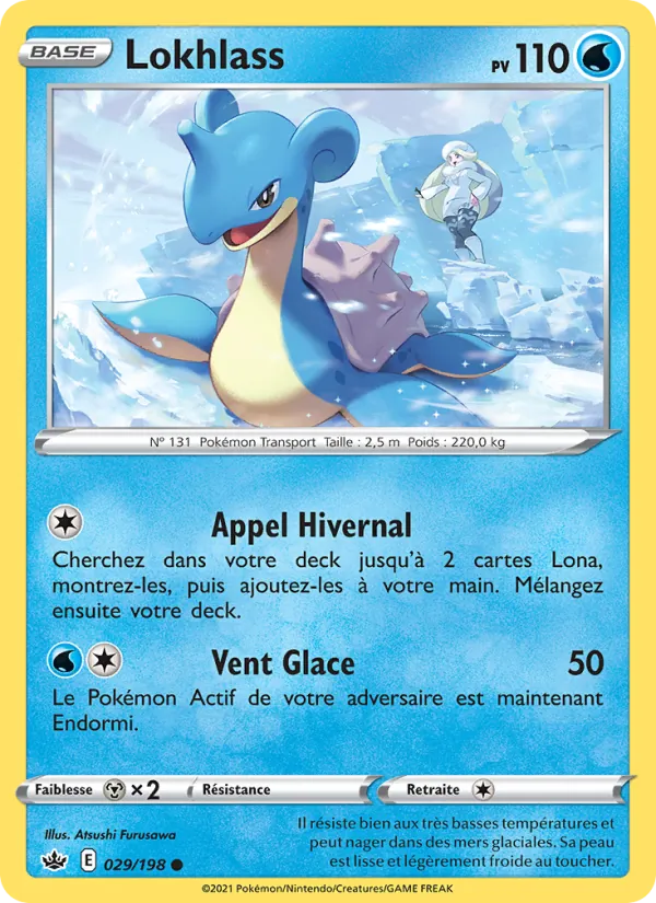 Carte Lokhlass de l'extension Règne de Glace, numéro 29/198