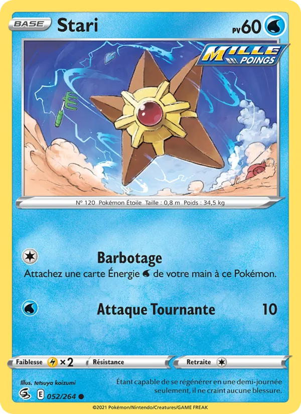 Carte Stari de l'extension Poing de Fusion, numéro 52/264