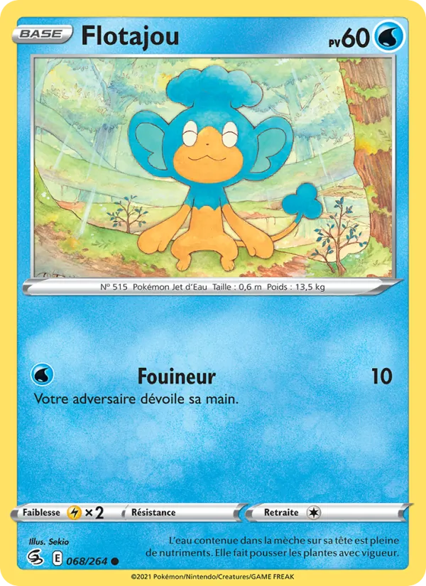 Carte Flotajou de l'extension Poing de Fusion, numéro 68/264