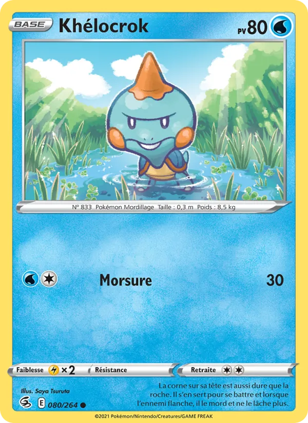 Carte Khélocrok de l'extension Poing de Fusion, numéro 80/264