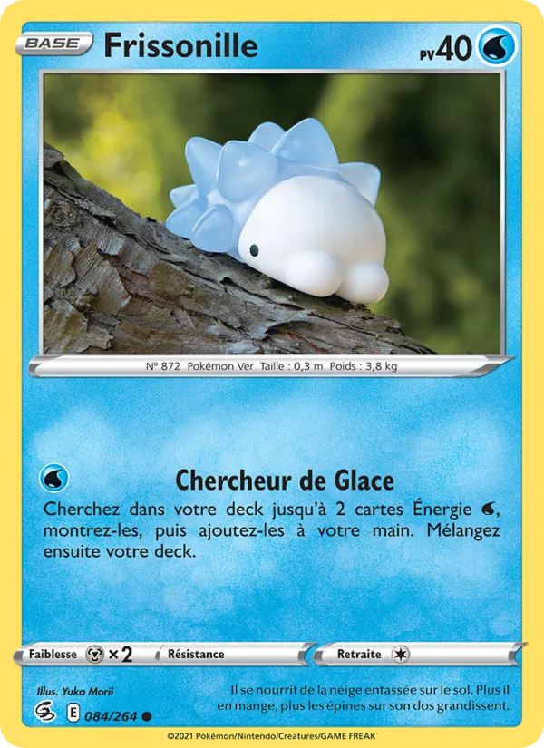 Carte Frissonille de l'extension Poing de Fusion, numéro 84/264