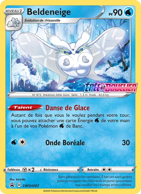 Carte Beldeneige de l'extension Promo SWSH, numéro SWSH007/307