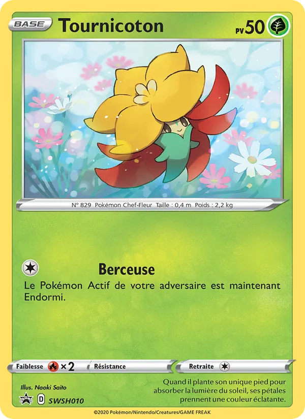 Carte Tournicoton de l'extension Promo SWSH, numéro SWSH010/307