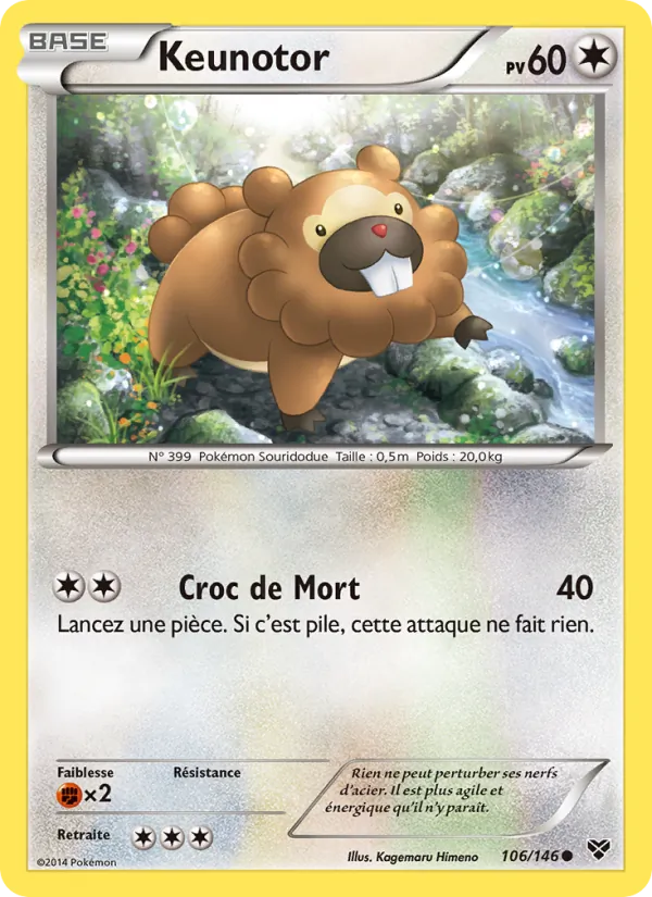 Carte Keunotor de l'extension XY, numéro 106/146