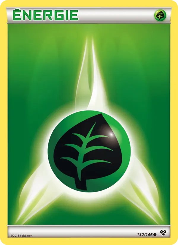 Carte Énergie Plante de l'extension XY, numéro 132/146