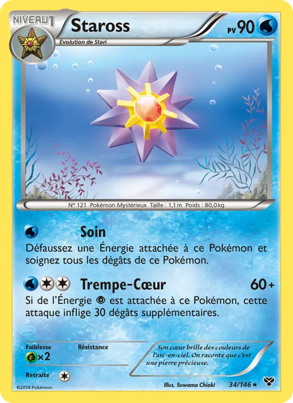 Carte Staross de l'extension XY, numéro 34/146