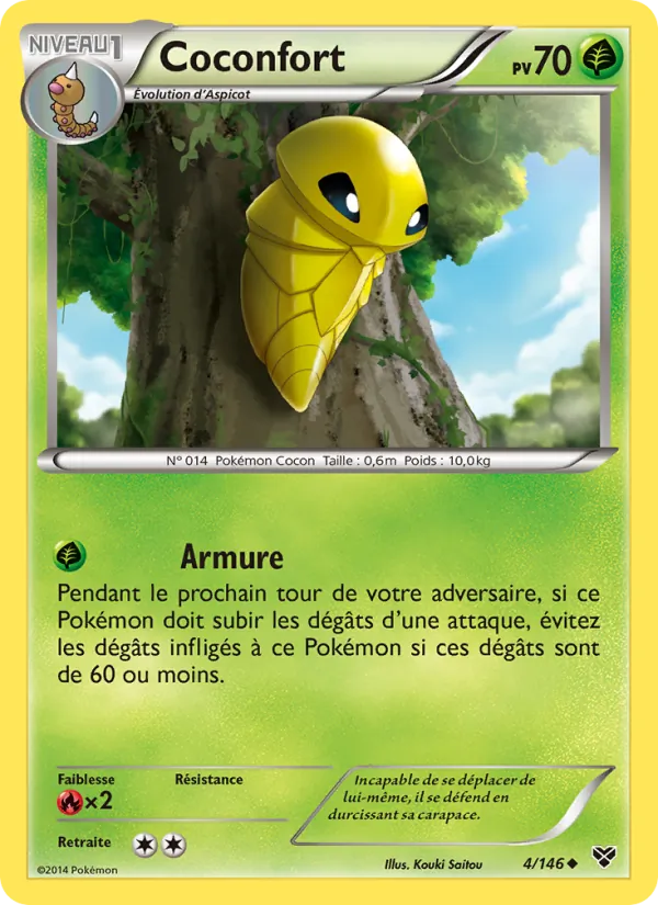 Carte Coconfort de l'extension XY, numéro 4/146