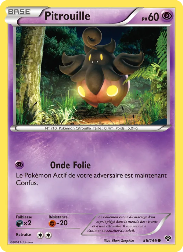Carte Pitrouille de l'extension XY, numéro 56/146