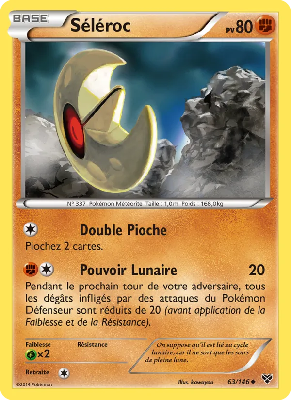 Carte Séléroc de l'extension XY, numéro 63/146