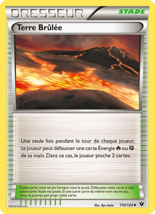 Carte Terre Brûlée de l'extension Impact des Destins, numéro 110/124