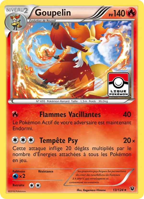 Carte Goupelin de l'extension Impact des Destins, numéro 13/124