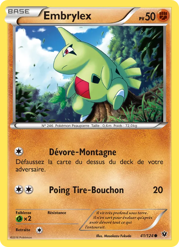 Carte Embrylex de l'extension Impact des Destins, numéro 41/124