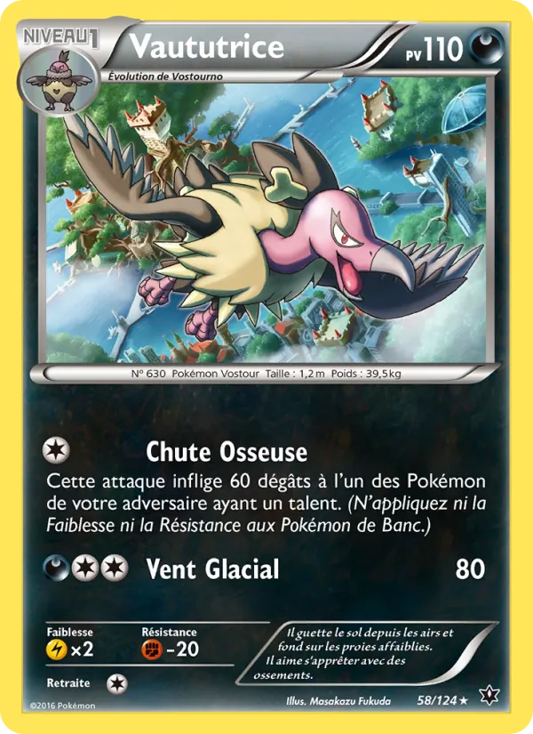 Carte Vaututrice de l'extension Impact des Destins, numéro 58/124
