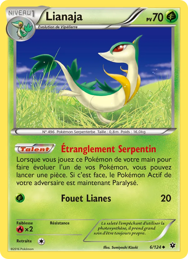 Carte Lianaja de l'extension Impact des Destins, numéro 6/124