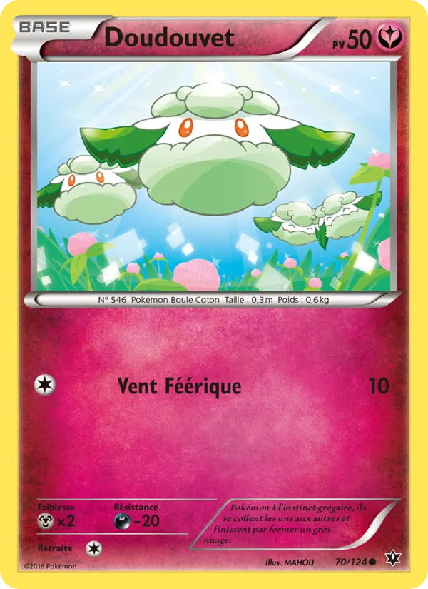 Carte Doudouvet de l'extension Impact des Destins, numéro 70/124