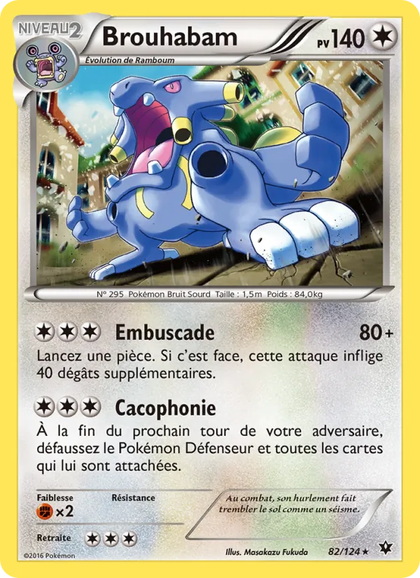Carte Brouhabam de l'extension Impact des Destins, numéro 82/124