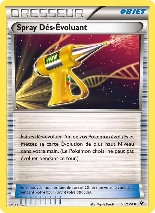 Carte Spray Dés-Évoluant de l'extension Impact des Destins, numéro 95/124
