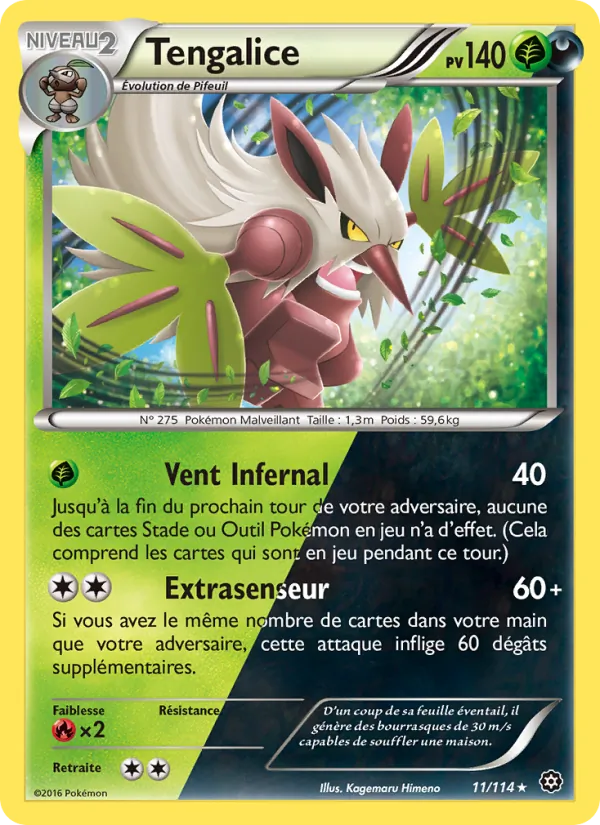 Carte Tengalice de l'extension Offensive Vapeur, numéro 11/114