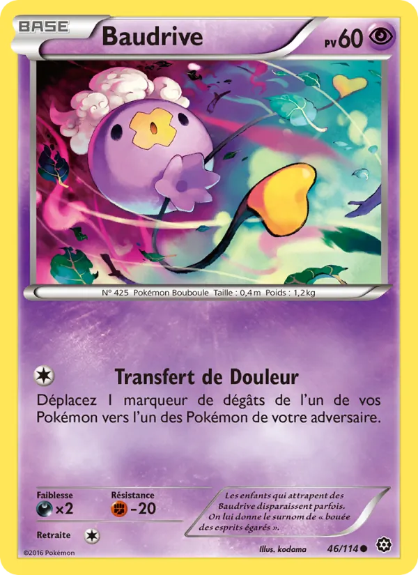 Carte Baudrive de l'extension Offensive Vapeur, numéro 46/114