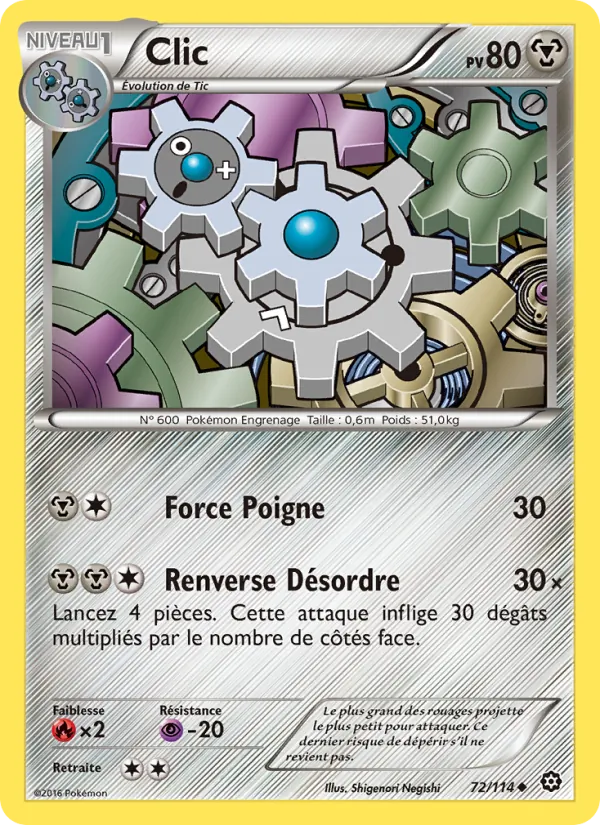 Carte Clic de l'extension Offensive Vapeur, numéro 72/114
