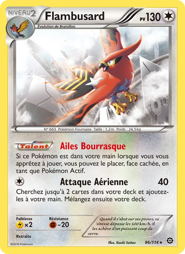 Carte Flambusard de l'extension Offensive Vapeur, numéro 96/114