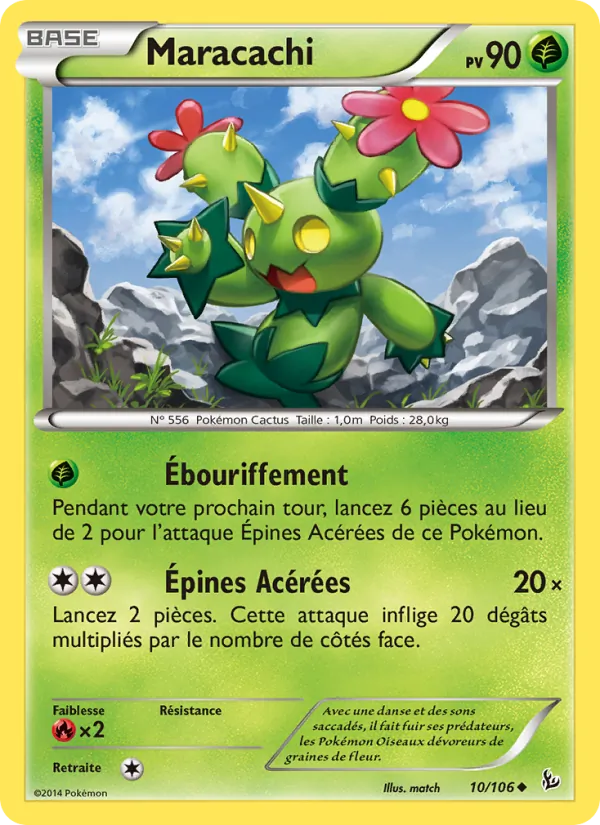 Carte Maracachi de l'extension Étincelles, numéro 10/106