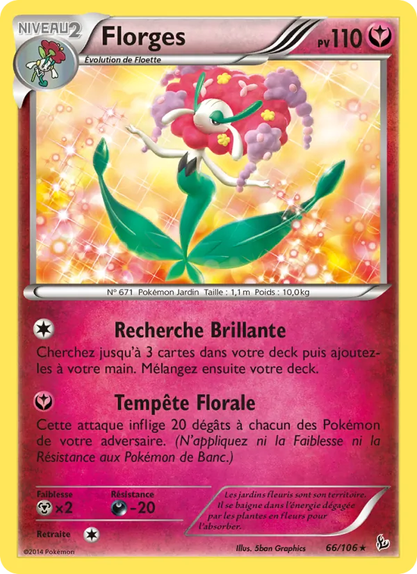 Carte Florges de l'extension Étincelles, numéro 66/106