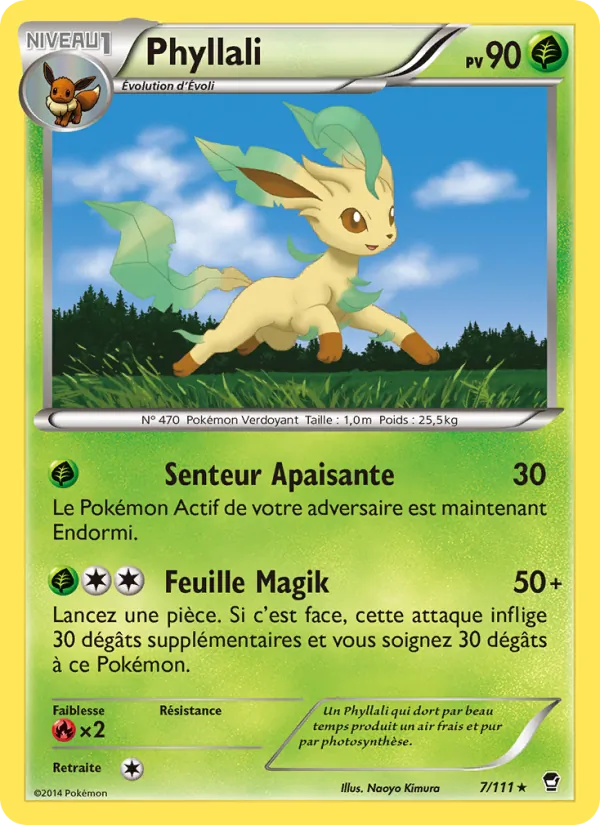 Carte Phyllali de l'extension Poings Furieux, numéro 7/111
