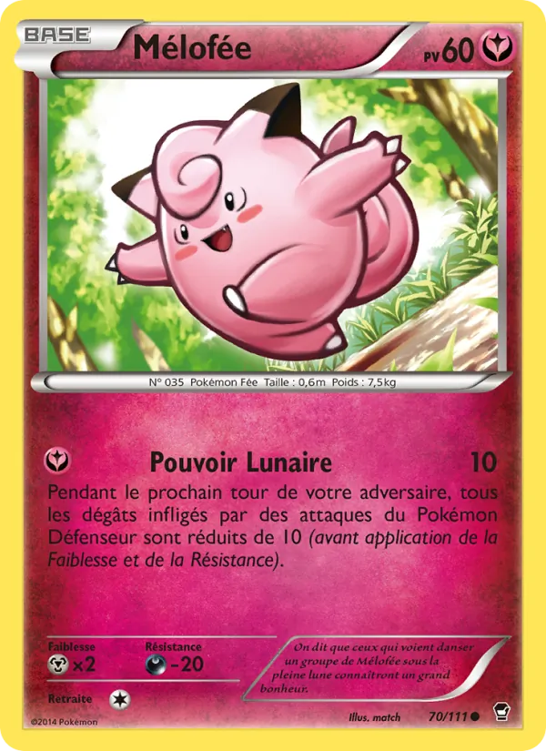 Carte Mélofée de l'extension Poings Furieux, numéro 70/111