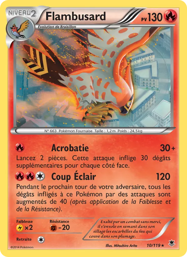 Carte Flambusard de l'extension Vigueur Spectrale, numéro 10/119