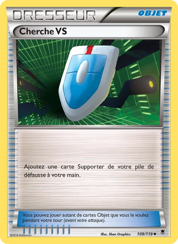 Carte Cherche VS de l'extension Vigueur Spectrale, numéro 109/119