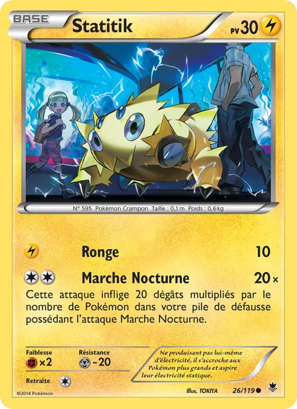 Carte Statitik de l'extension Vigueur Spectrale, numéro 26/119