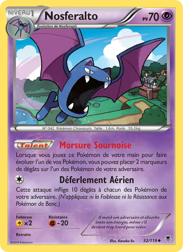 Carte Nosferalto de l'extension Vigueur Spectrale, numéro 32/119