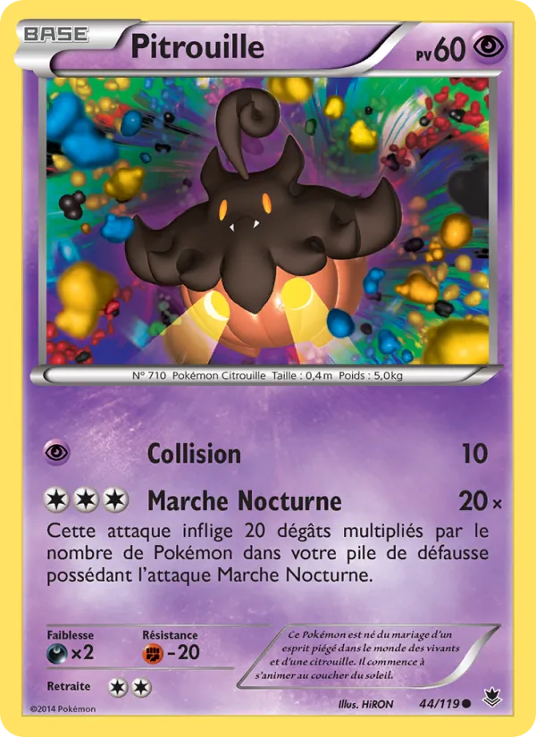 Carte Pitrouille de l'extension Vigueur Spectrale, numéro 44/119