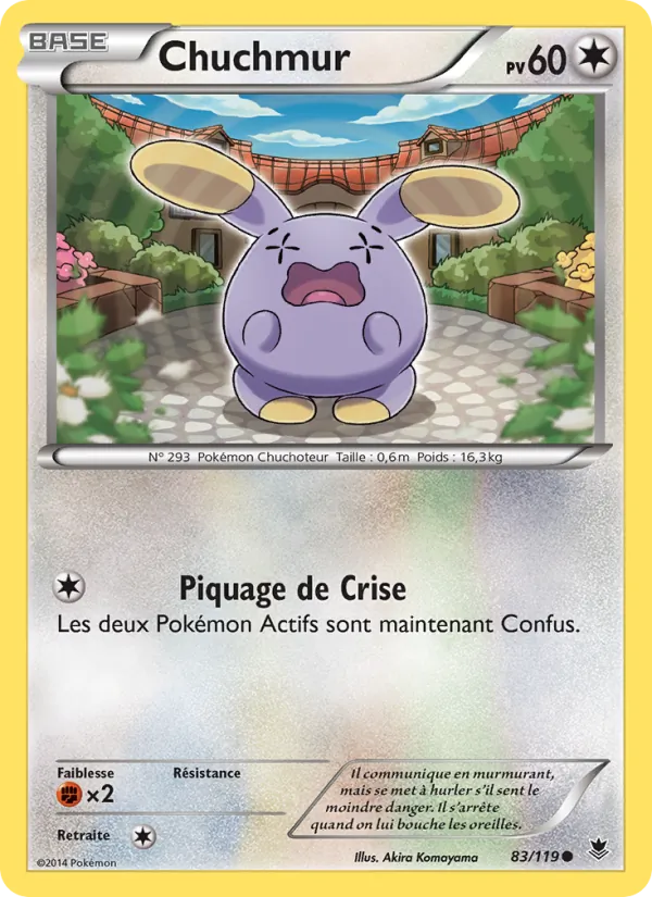 Carte Chuchmur de l'extension Vigueur Spectrale, numéro 83/119