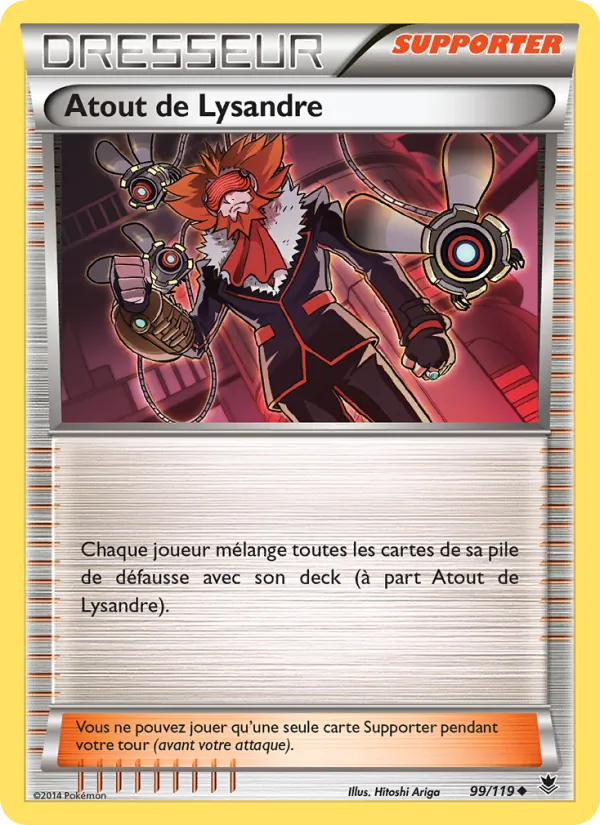 Carte Atout de Lysandre de l'extension Vigueur Spectrale, numéro 99/119