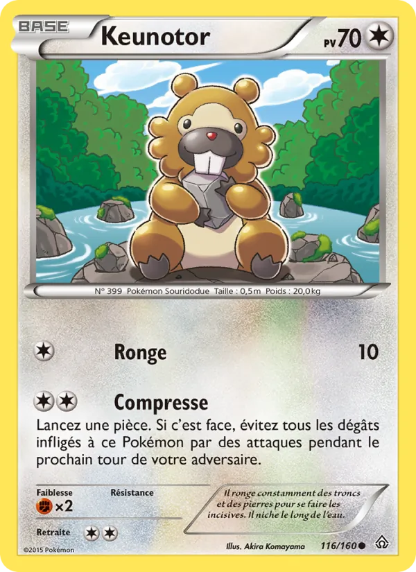 Carte Keunotor de l'extension Primo-Choc, numéro 116/160