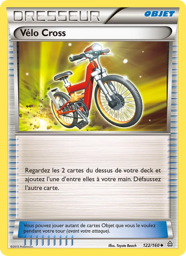 Carte Vélo Cross de l'extension Primo-Choc, numéro 122/160