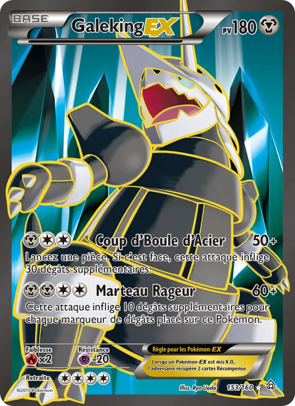 Carte Galeking EX de l'extension Primo-Choc, numéro 153/160