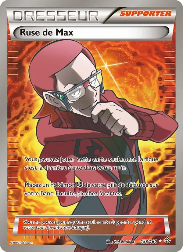 Carte Ruse de Max de l'extension Primo-Choc, numéro 158/160