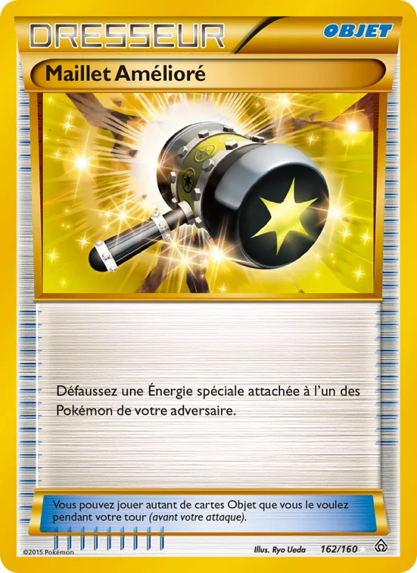 Carte Maillet Amélioré de l'extension Primo-Choc, numéro 162/160
